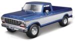Maisto - 1979 Ford F150 Pick-up, metal albastru, alb, 1: 18 (OLP101231462B)
