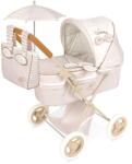 De Cuevas Toys 85078 Carucior pliabil pentru papusi cu umbrela si geanta Verona 2024 - 60 cm (MA6-85078)