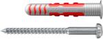 Fischer DuoSeal 8 x 48 S PH TX A2 K kétkomponensű tömítődübel lencsefejű csavarral, 2 db/bliszter (557732) - praktikuskft