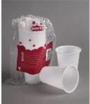  Műanyag pohár, 2 dl, 20 db, "Party", fehér (1020001200)