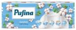 Pufina Toalettpapír, 3 rétegű, kistekercses, 10 tekercs, PUFINA "Sensitive Aquabond", illatmentes (PP20773) - nyomtassingyen
