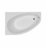 Geberit Kolo Elipso asszimetrikus kád 150x100 cm, balos, SN7 lábakkal (KOLO-XWA0851000)