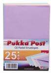 Pukka pad Boríték, C6, szilikonos, PUKKA PAD "Pastel", vegyes színek (9059-ENV) - nyomtassingyen