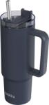 QUOKKA Pahar termic cu pai Quokka Stream, 950 ml, negru (40034)