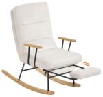 SongmicsHome Scaun balansoar ROCKY, 97x67x100cm, crem Balansoar