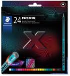 STAEDTLER Színes ceruza készlet, STAEDTLER "Norix® 186", 24 különböző szín (186 C24) - nyomtassingyen