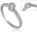 ÉkszerM Fehérarany Gyűrű (méret: 54) AU 94259