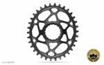 absoluteBLACK Lánckerék MTB OVAL RaceFace Cinch DM N/W BOOST 148 fekete (3mm offset) 34T