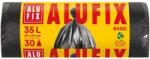 Alufix Szemeteszsák, 35 l, 30 db, 49x60 cm, 8 , ALUFIX "Economy", fekete (XMS3530ECONNEW) - nyomtassingyen