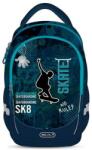 Belmil Iskolatáska, cipzáras, BELMIL "Leisure Plus Skate", gördeszka (338-87/4) - nyomtassingyen