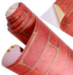 Ruhhy Öntapadó fólia, furnér, tapéta, tégla mintával, 1, 22x50m