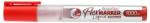 FlexOffice Táblamarker, 2, 5 mm, kúpos, FLEXOFFICE "WB016", piros (OW-1818) - nyomtassingyen