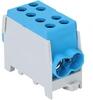 Tracon Főáramköri leágazó kapocs, sínre szerelhető, kék 6-35mm2, 125A FLECU-35-25-2K Tracon (CU-35-25-2K)
