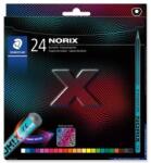 STAEDTLER Színes ceruza készlet, STAEDTLER "Norix® 186", 24 különböző szín (186 C24) - mystock