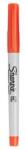 Sharpie Alkoholos marker, 0, 5 mm, kúpos, SHARPIE "Ultra Fine Point", narancs (NSH0811250) - mystock
