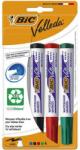 BIC Flipchart- és táblamarker készlet, 1, 4 mm, kúpos, BIC" Velleda ecolutions", 4 különböző szín (8757151) - mystock
