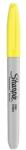 Sharpie Alkoholos marker, 1 mm, kúpos, SHARPIE "Fine Point", citrom (NSH0811050)