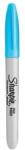 Sharpie Alkoholos marker, 1 mm, kúpos, SHARPIE "Fine Point", világoskék (NSH0811060) - mystock