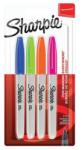 Sharpie Alkoholos marker készlet, 1 mm, kúpos, SHARPIE "Fine Point", 4 különböző szín (NSH2065403) - mystock