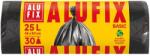 Alufix Szemeteszsák, 25 l, 30 db, 44x50 cm, 8 , ALUFIX "Economy", fekete (XMS2530ECONNEW) - tonerpiac