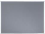 Nobo Üzenőtábla, alumínium keret, 120x90 cm, NOBO "Essentials", szürke (1915685) - tonerpiac