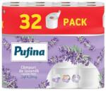 Pufina Toalettpapír, 3 rétegű, kistekercses, 32 tekercs, PUFINA "Lavender Fields", levendula illattal (PP21049) - tonerpiac