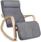 Klubfotel George hintaszék - szürke