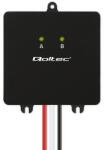 Qoltec Feszültségkiegyenlítő töltéskiegyenlítő 24V-os akkumulátorokhoz 2 x 12V | 5A | LiFePO4 AGM GEL (51097)