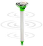 Gardigo Aparat solar anti cârtițe, șerpi, furnici DIAMANT pentru 700 de mp, Gardigo