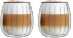 Vialli Design TULIP 8982 duplafalú üveg bögre szett 250ml