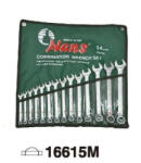 Hans Tools Csillag-villáskulcs készlet 8-24 mm 14 r (16615M)