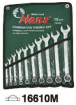 Hans Tools Csillag-villáskulcs készlet 6-22 mm 10 r (16610M)