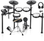  Donner DED-200P Elektromos dobszett dobszékkel fejhallgatóval és dobverővel
