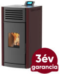  RUBYNOR ONYX HYDRO pellet kályha (30 kW bordó), 123232000030C