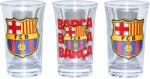  Barcelona stampedlis pohár 30 ml 3db-os