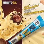 Hershey's Hershey’s Choco Tubes Cookies ’n’ Creme - Ropogós csokicső, krémes kekszélménnyel! 25g
