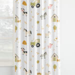 Goldea gyerek pamut függöny - élet a farmon 160x150 cm