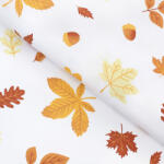 Goldea pamutvászon - őszi levelek 160 cm