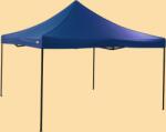 Expodom Gyorsan felállítható ollós sátor 4x4 m - acél szerkezet, Kék, Oldalfalak nélkül