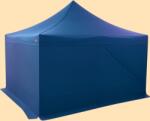 Expodom Gyorsan felállítható ollós sátor 4x4 m - acél szerkezet, Kék, 4 oldalfal