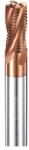 Bartools 10mm L100 4 élű sarkos nagyoló keményfém maró 55HRC-ig- Bartools - BR55-4EN-100L