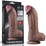 Lovetoy- Dual Layer 11'' Dual Layered Silicone Cock XXL (28cm) Dildo