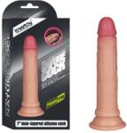 Lovetoy- Dual Layer Dildo 7'' Dual-layered Silicone Dildo- 17cm Dildo