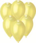 Gemar Balon metalic Baby galben 26 cm 100 buc