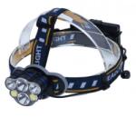  Lanterna Frontala 6 Led-uri, 8 Faze, Acumulatori Reincarcabili, Rezistenta la Apa - Q-19B015 (Q-19B015)