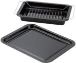 JUDGE Set 2 tavi cuptor Judge Essentials, otel carbon, negru (HO-JS33)