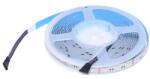  Banda LED RGBW 300 LED-uri 5m IP65, Flexibilă cu Lumina Albă Rece - Q-18A105 (Q-18A105)