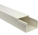 DLX Canal Cablu 60x40mm, 2m - DLX PVC-605-40, Ignifugat, Rezistent UV, Protecție Impact, Certificat EN 50085, RoHS, CE (PVC-605-40)