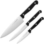 Judge Set 3 cutite Judge Classic, Otel X30 CroMov13, 9 11 15 cm, argintiu negru (HO-IV35)