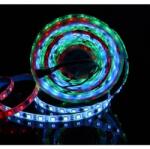  Banda Led WS2811 Digital Pixel RGB IP65 5m 300 LED-uri 5050 Flexibilă Cu Adeziv 3M - Q-18A112 (Q-18A112)